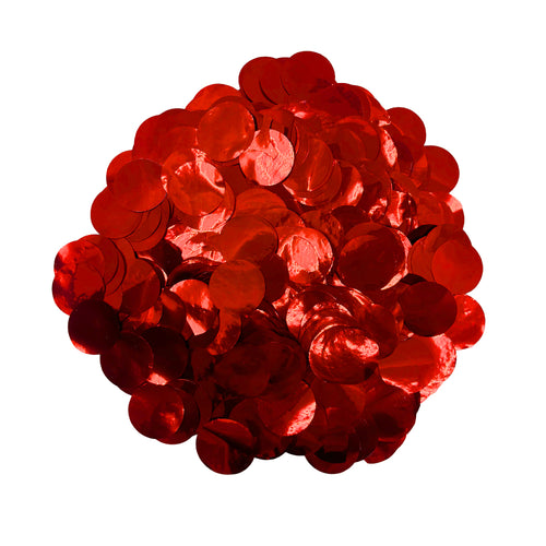 Mylar Circle Balloon Confetti 1kg (5 x 200g bags) - Choose from 13 Colours