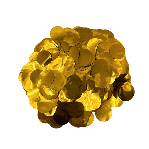 Mylar Circle Balloon Confetti 1kg (5 x 200g bags) - Choose from 13 Colours